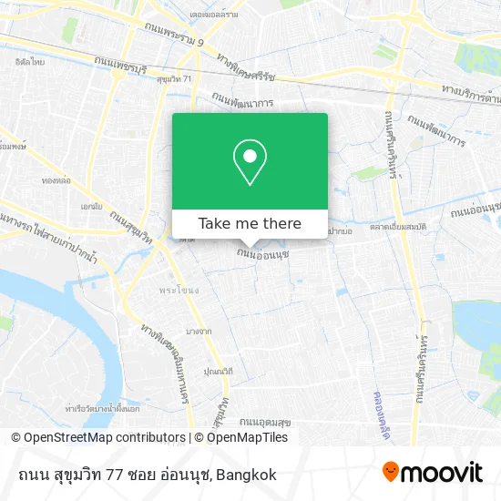 ถนน สุขุมวิท 77 ซอย อ่อนนุช map