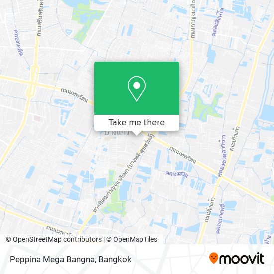 Peppina Mega Bangna map