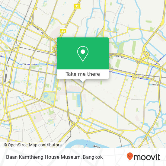 Baan Kamthieng House Museum map