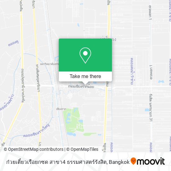 ก๋วยเตี๋ยวเรือยกซด สาขา4 ธรรมศาสตร์รังสิต map