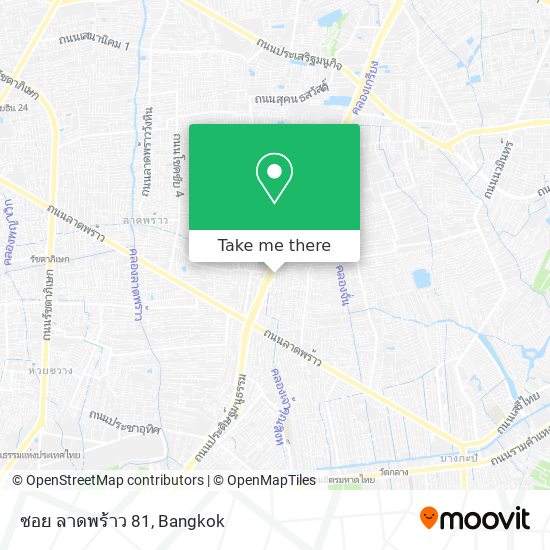 ซอย ลาดพร้าว 81 map