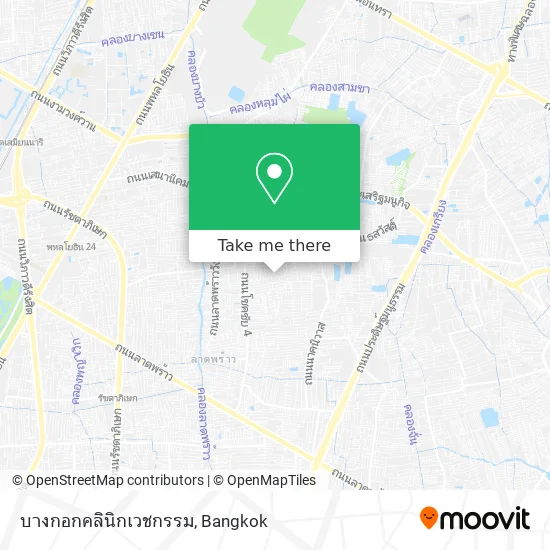 บางกอกคลินิกเวชกรรม map