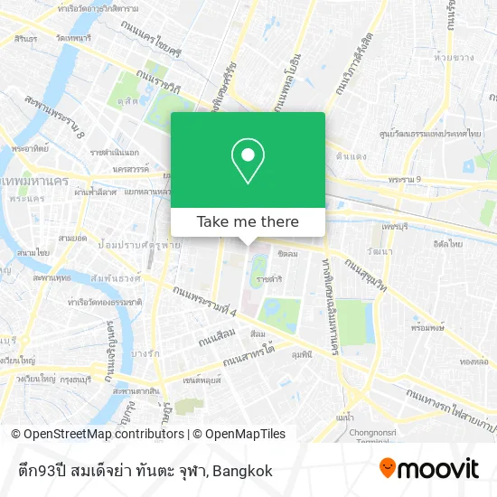ตึก93ปี สมเด็จย่า ทันตะ จุฬา map
