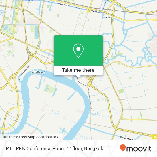 PTT PKN Conference Room 11floor map