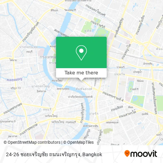 24-26 ซอยเจริญชัย ถนนเจริญกรุง map