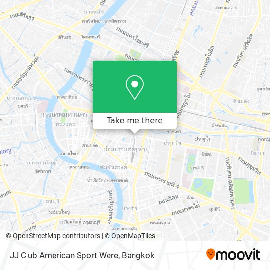 JJ Club American Sport Were map