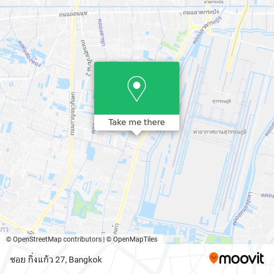 ซอย กิ่งแก้ว 27 map