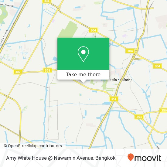 Amy White House @ Nawamin Avenue map