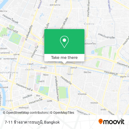 7-11 ข้างอาคารธนภูมิ map