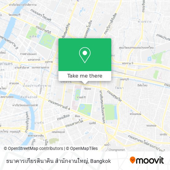 ธนาคารเกียรตินาคิน สำนักงานใหญ่ map