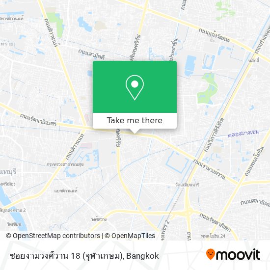 ซอยงามวงศ์วาน 18 (จุฬาเกษม) map