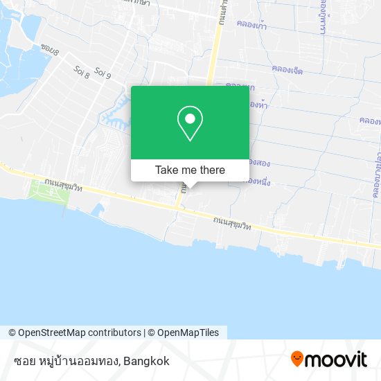 ซอย หมู่บ้านออมทอง map