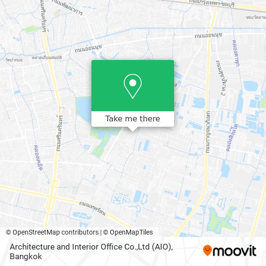 Architecture and Interior Office Co.,Ltd (AIO) map