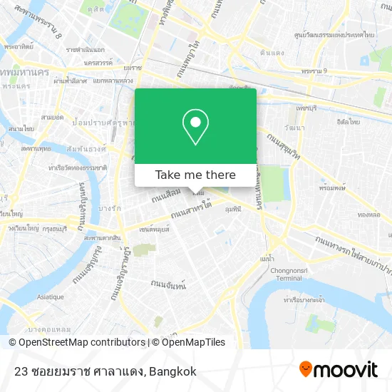 23 ซอยยมราช ศาลาแดง map