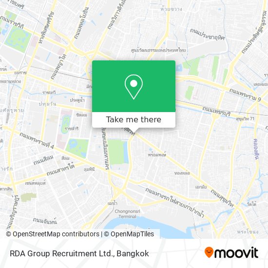 RDA Group Recruitment Ltd. map