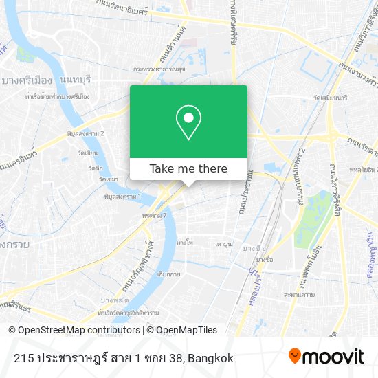 215 ประชาราษฎร์ สาย 1 ซอย 38 map