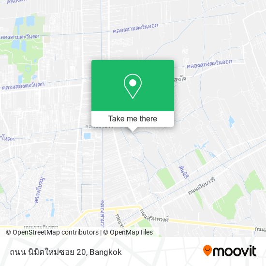 ถนน นิมิตใหม่ซอย 20 map
