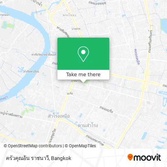 ครัวคุณอ้น ราชนาวี map
