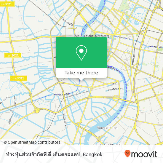 ห้างหุ้นส่วนจำกัดพี.ดี.เด็นตอลแลป map