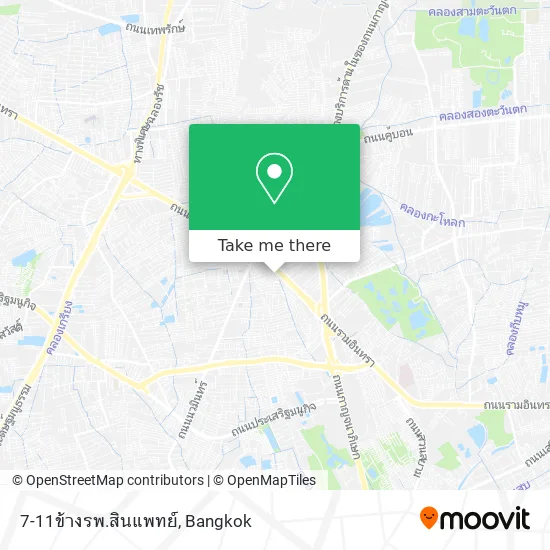 7-11ข้างรพ.สินแพทย์ map