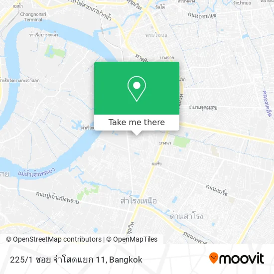 225/1 ซอย จ่าโสดแยก 11 map