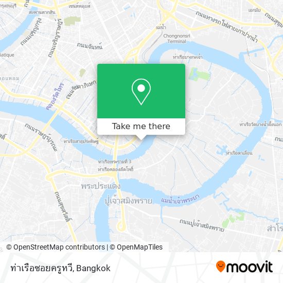 ท่าเรือซอยครูหวี map