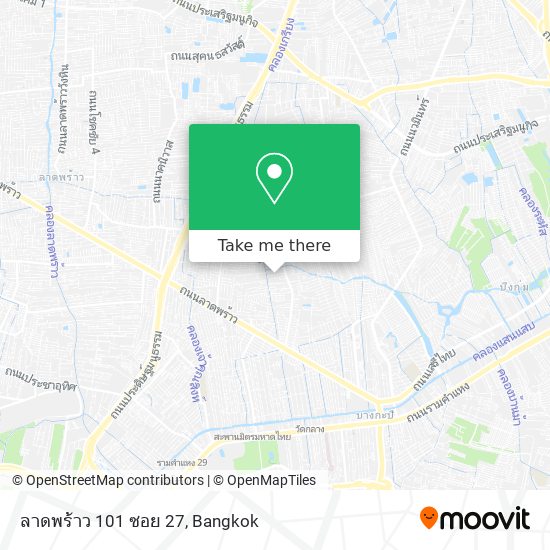 ลาดพร้าว 101 ซอย 27 map