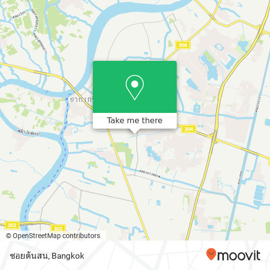 ซอยต้นสน map