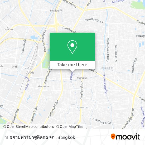 บ.สยามฟาร์มาซูติคอล จก. map