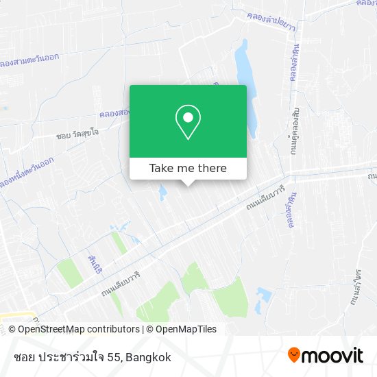 ซอย ประชาร่วมใจ 55 map