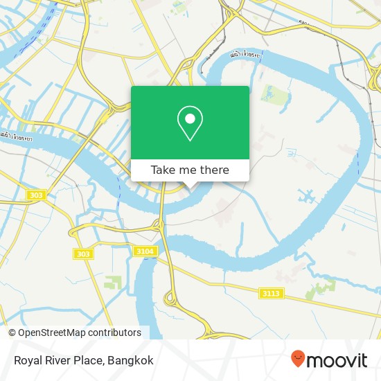 Royal River Place map