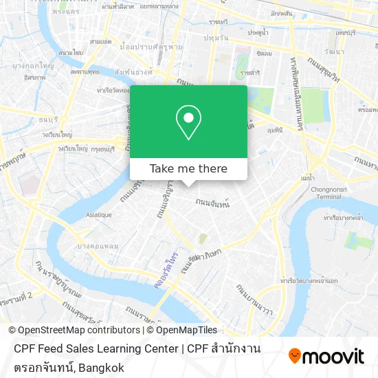 CPF Feed Sales Learning Center | CPF สำนักงานตรอกจันทน์ map