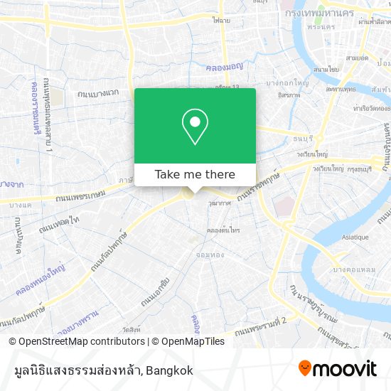 มูลนิธิแสงธรรมส่องหล้า map