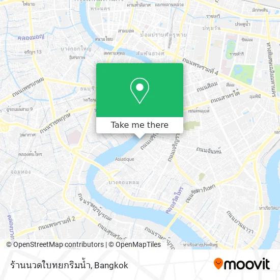 ร้านนวดใบหยกริมน้ำ map