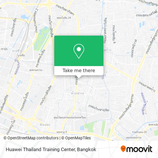 Huawei Thailand Training Center map