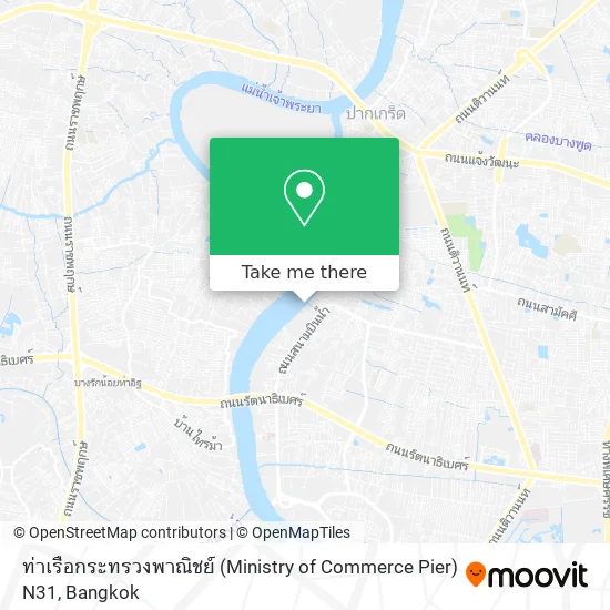 ท่าเรือกระทรวงพาณิชย์ (Ministry of Commerce Pier) N31 map