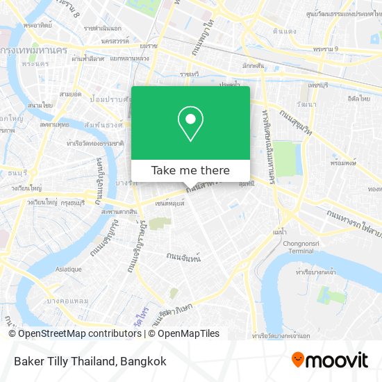 Baker Tilly Thailand map