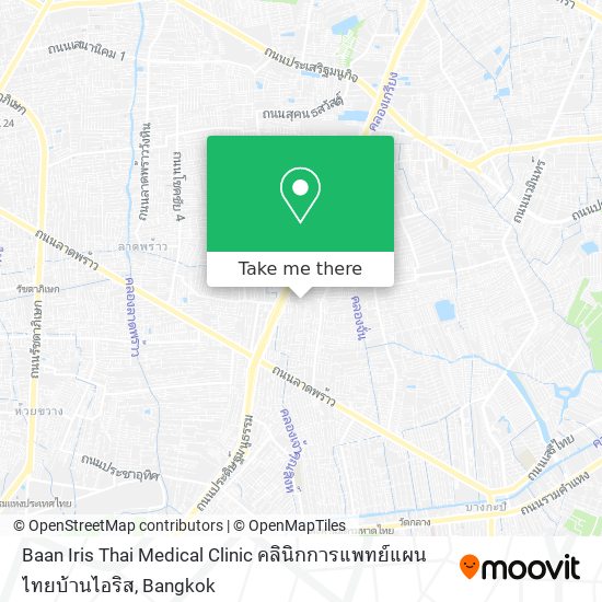 Baan Iris Thai Medical Clinic คลินิกการแพทย์แผนไทยบ้านไอริส map