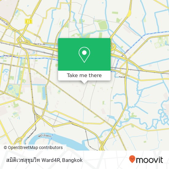 สมิติเวชสุขุมวิท Ward4R map