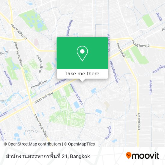 สำนักงานสรรพากรพื้นที่ 21 map