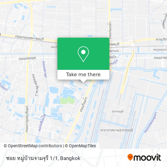 ซอย หมู่บ้านจามจุรี 1/1 map