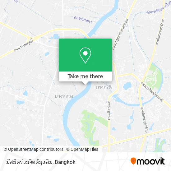 มัสยิดร่วมจิตต์มุสลิม map