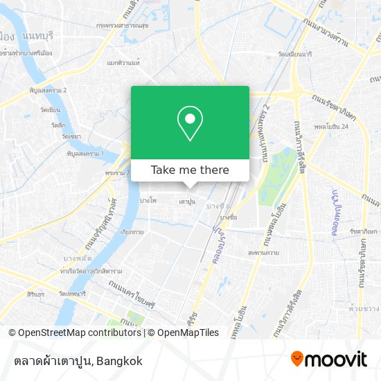 ตลาดผ้าเตาปูน map