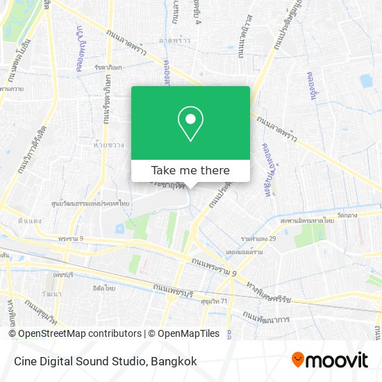 Cine Digital Sound Studio map