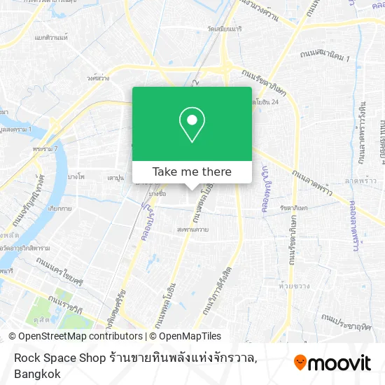 Rock Space Shop ร้านขายหินพลังแห่งจักรวาล map