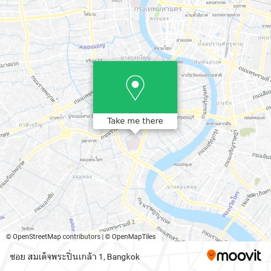 ซอย สมเด็จพระปิ่นเกล้า 1 map