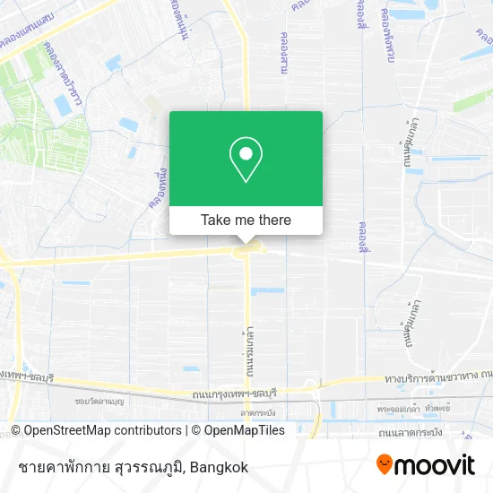 ชายคาพักกาย สุวรรณภูมิ map
