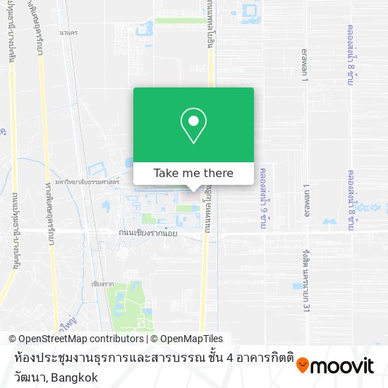 ห้องประชุมงานธุรการและสารบรรณ ชั้น 4 อาคารกิตติวัฒนา map