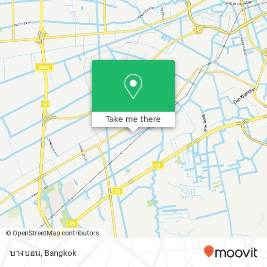 บางบอน map