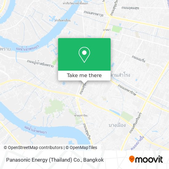 Panasonic Energy (Thailand) Co. map